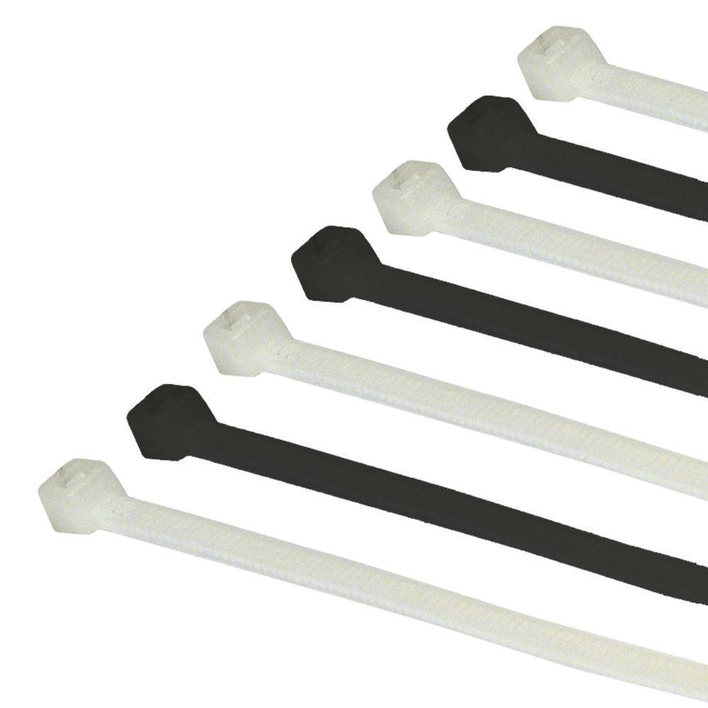 Abraçadeira De Nylon 3,5x280mm - 100 Unidades Preto - 2