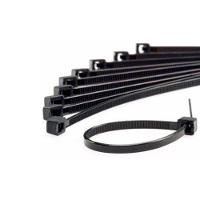 Abraçadeira De Nylon 3,5x280mm - 100 Unidades Preto - 6