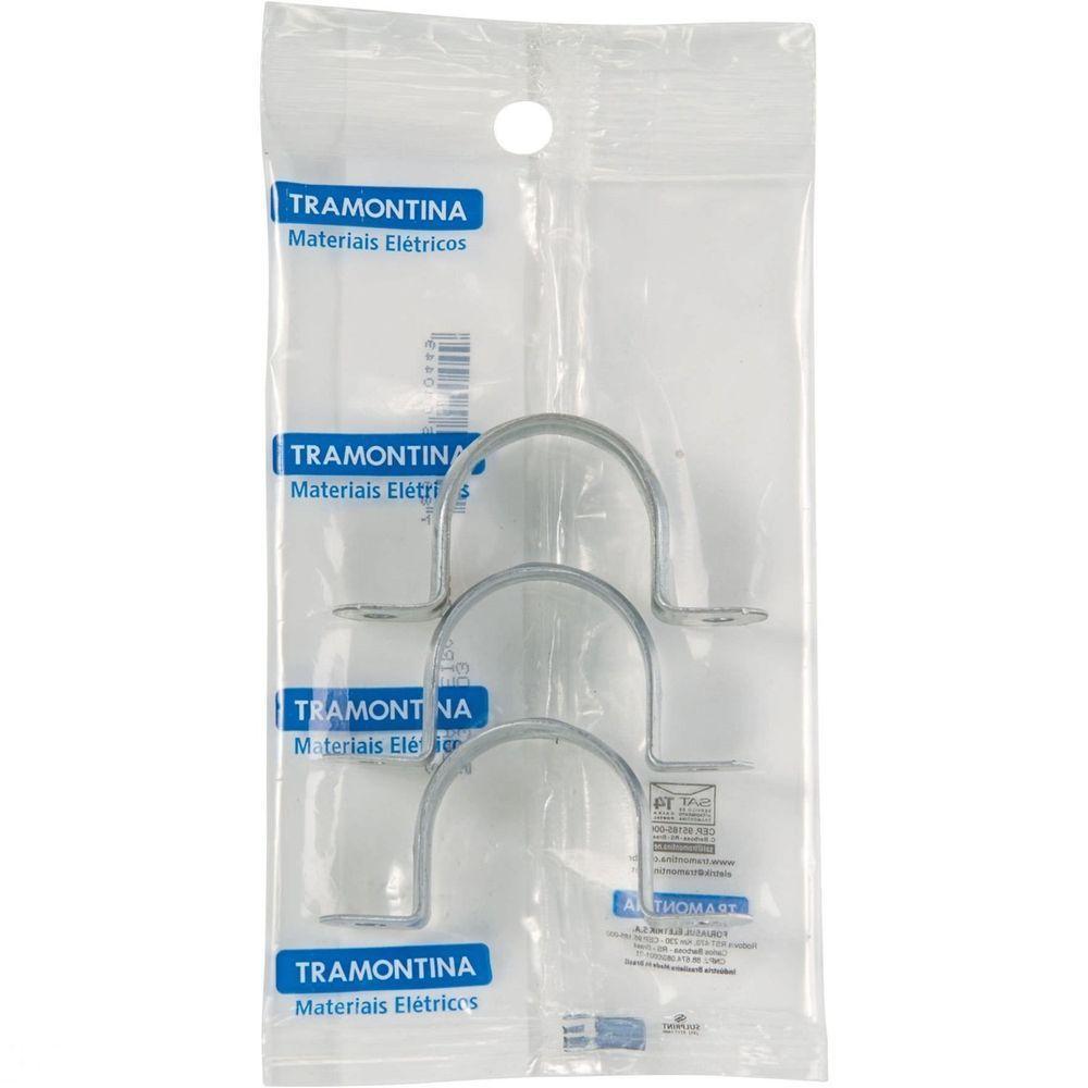 Abraçadeira Tipo U 3/4" - Embalagem Com 3 Unidades Tramontina - 1