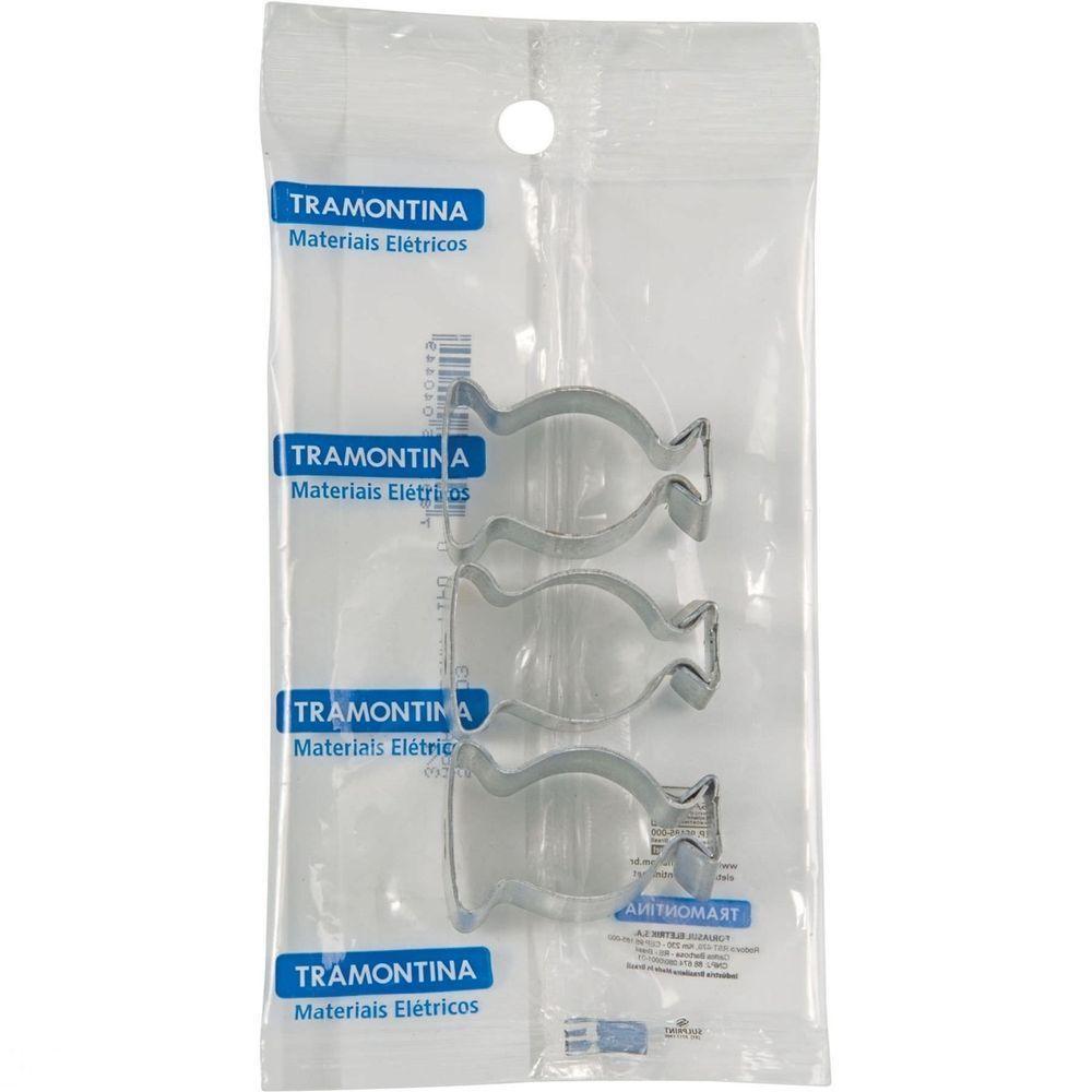 Abraçadeira Tipo Chaveta 3/4" - Embalagem Com 3 Unidades Tramontina - 1