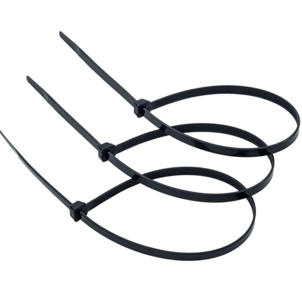 Abraçadeira De Nylon 4,5x280mm - 100 Unidades Preto - 3