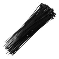 Abraçadeira De Nylon 4,5x280mm - 100 Unidades Preto - 10