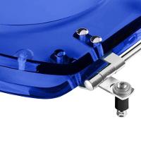 Assento Sanitario Poliester Azalea Azul Translucido Para Vaso Celite - 3