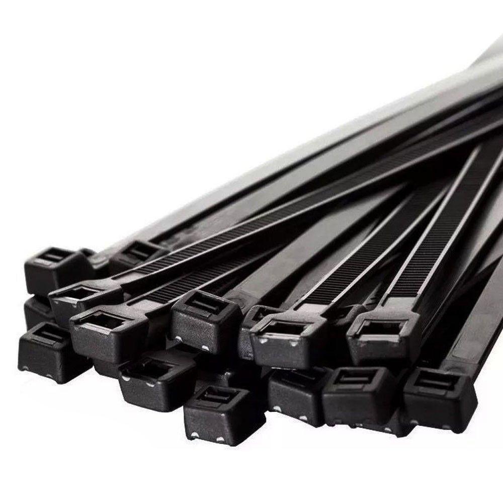 Abraçadeira De Nylon Preto 50 Uni 370Mm X 7Mm - 2
