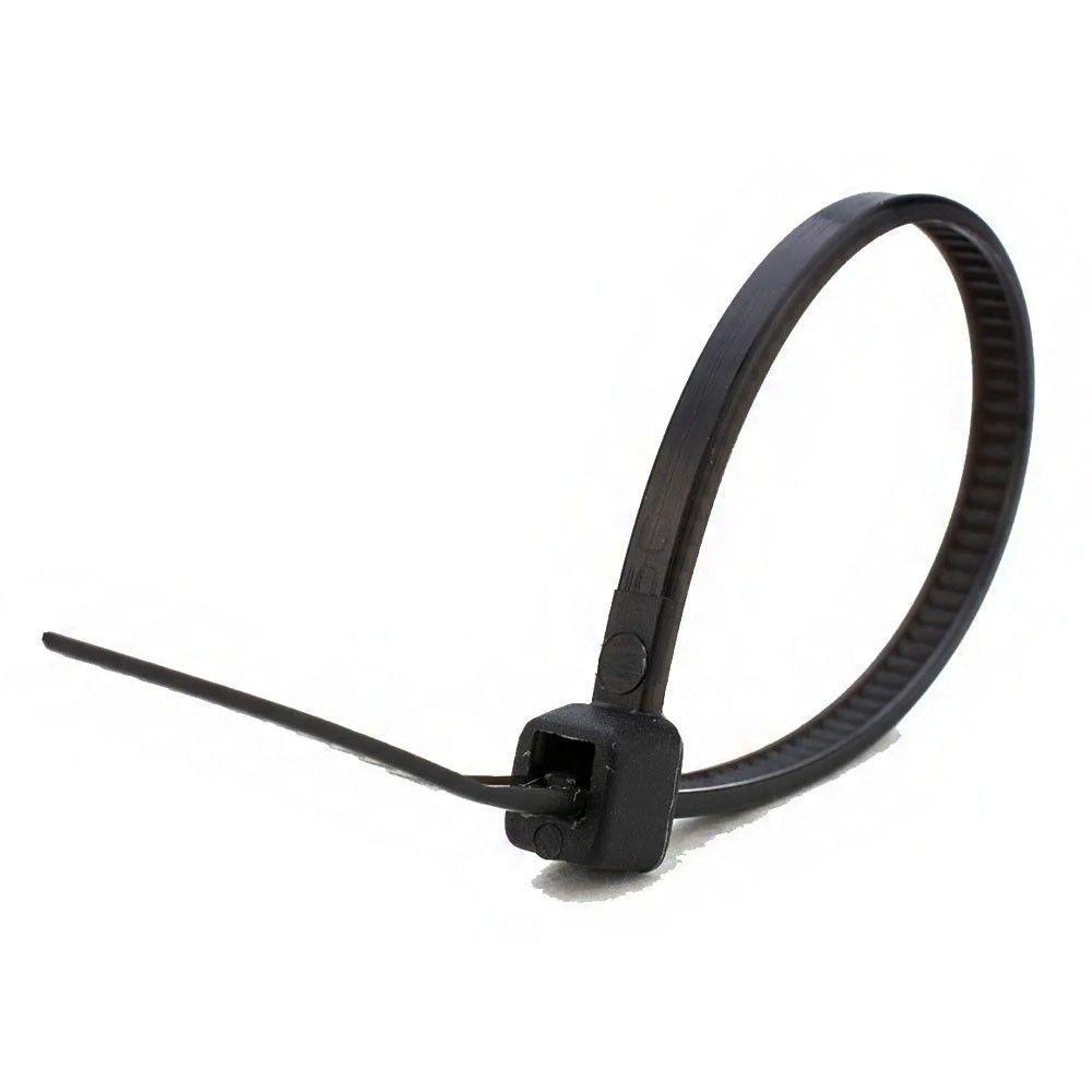 Abraçadeira De Nylon Preto 50 Uni 370Mm X 7Mm - 3