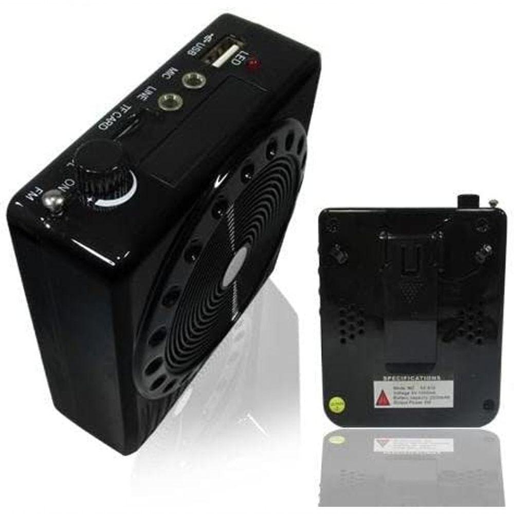 Kit Professor Megaphone C/ Microfone (preto) - 3