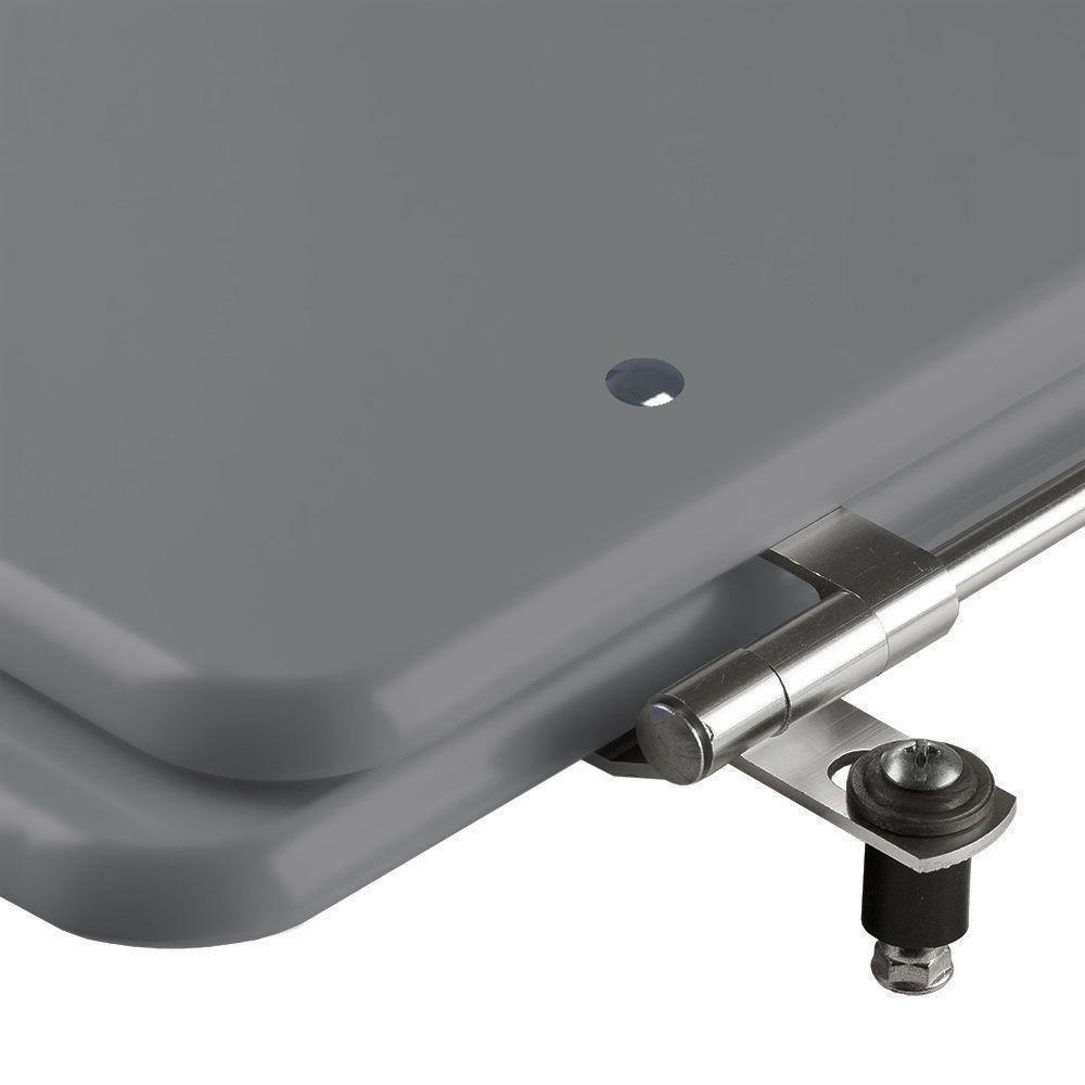 Tampa De Vaso Boss Gris Fosco Para Bacia Incepa 6Lpf - 3