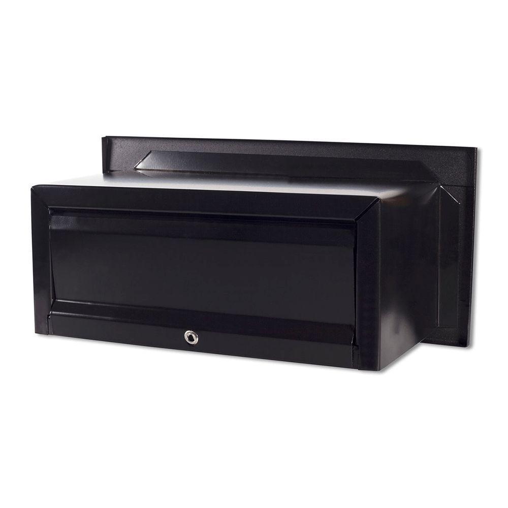 Caixa Correio Techinox Carta Luxo Hat Chapeu Preta Fosca Pintura De Alta Resistencia - 4