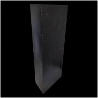 Caixa Correio Frontal Chapa Aço Preta E Cadeado 4 Módulos - 2