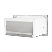 Caixa De Correio Carta Frente Em Inox Brilhante 17 Cm Profundidade - 3