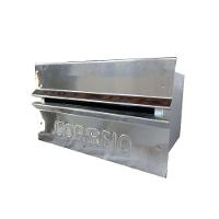 Caixa Correio Galvinox Fundo Chapa Frente Inox - 1