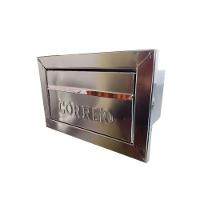 Caixa Correio Galvinox com Moldura Frente Inox - 1