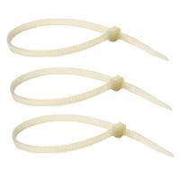 Abraçadeira De Nylon Branco 50 Uni 380Mm X 4.8Mm