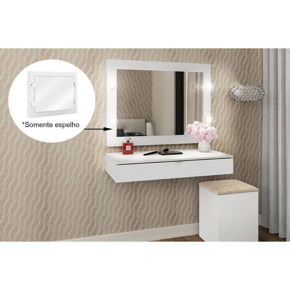 Multiuso Quarto Espelho Camarim PE-2006 Branco - Tecno Mobili - 2