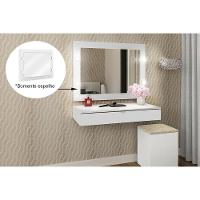 Multiuso Quarto Espelho Camarim PE-2006 Branco - Tecno Mobili - 2