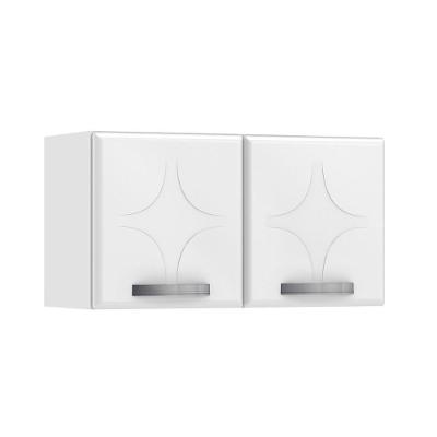 Armário Aéreo p/ Cozinha  Rubi 2 Portas 70cm Branco - Telasul