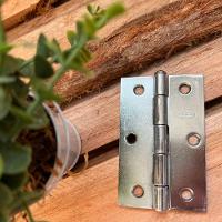 Dobradiça Americana Ferro Zincado - Gubler 89x57mm - 2