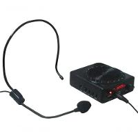 Megafone Portatil Amplificador Kit Professor Com Radio Fm, Microfone E Usb E Sd Recarregavel - 1