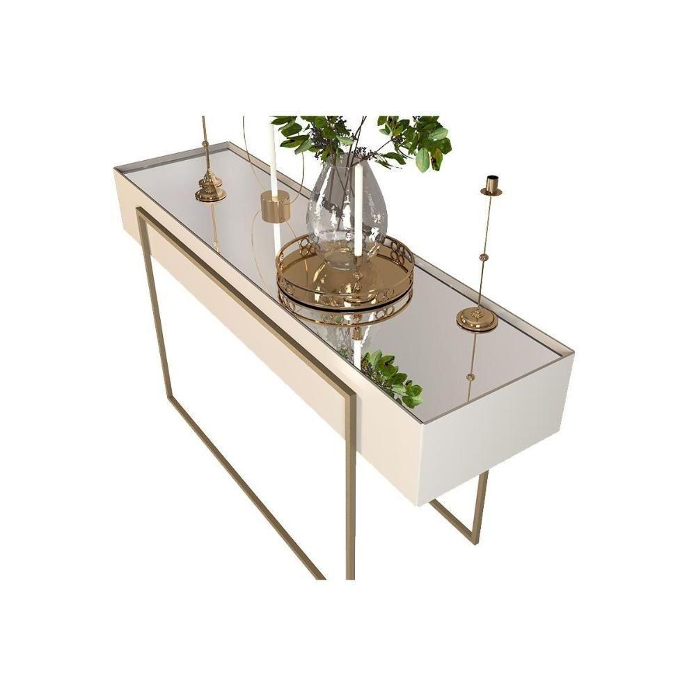 Aparador de Sala Jantar Pilar Off White - DJ Móveis - 3