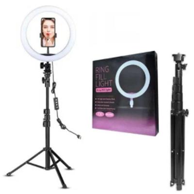 Ring Light Led 10 Polegadas 26cm Com Trípe Luz Em Led