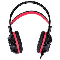 Fone Headset Vx Gaming Taranis V2 P2 Com Microfone - Preto E Vermelho - 2