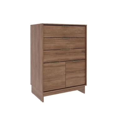 Cômoda Juvenil 1112 3 Gavetas em MDF com Puxador Metal Branco