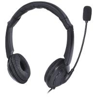 Fone Headset Corp Usb Com Microfone - Preto - Vk390 - 14