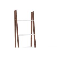 Estante para Sala RT3091 c/ 3 Prateleiras Branco/Rustico - Movelbento - 4