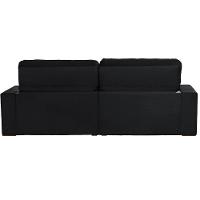 Sofá Modular 5 Lugares 2.50M Retrátil E Reclinável Preto - 5