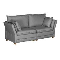 Sofá Natal Living Com 4 Lugares 2.20M Linho Corriente Cinza - 2