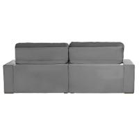 Sofá Modular 4 Lugares 2.30M Retrátil E Reclinável Cinza - 2