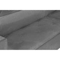 Sofá Modular 4 Lugares 2.30M Retrátil E Reclinável Cinza - 6