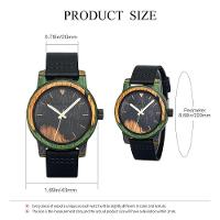 Relógio De Pulso Masculino Bobo Bird Gt130 À Prova D'Água Verde Sim - 3