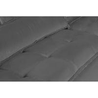 Sofá Modular 4 Lugares 2.30M Retrátil E Reclinável Cinza