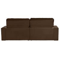 Sofá Modular 4 Lugares 2.30M Retrátil E Reclinável Marrom - 2