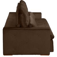 Sofá Modular 4 Lugares 2.30M Retrátil E Reclinável Marrom - 7