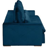 Sofá Modular 5 Lugares 2.50M Retrátil E Reclinável Azul - 6