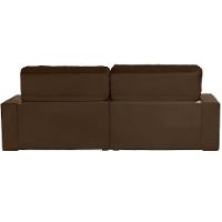 Sofá 6 Lugares Modular 2.90M Retrátil E Reclinável Marrom - 3