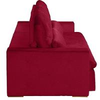 Sofá Modular 6 Lugares 2.90M Retrátil E Reclinável Vermelho - 5