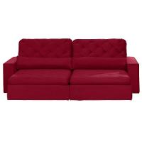 Sofá Modular 6 Lugares 2.90M Retrátil E Reclinável Vermelho - 13