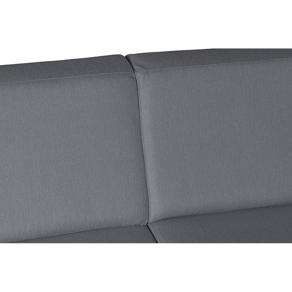 Sofá Living Com 4 Lugares 2.20M Linho Corriente Cinza - 3