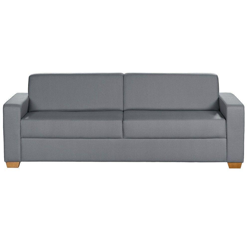 Sofá Living Com 4 Lugares 2.20M Linho Corriente Cinza - 9