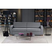 Sofá Living Com 4 Lugares 2.20M Linho Corriente Cinza - 1