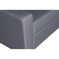 Sofá Living Com 4 Lugares 2.20M Linho Corriente Cinza