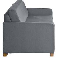 Sofá Living Com 4 Lugares 2.20M Linho Corriente Cinza - 6