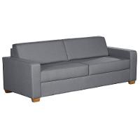 Sofá Living Com 4 Lugares 2.20M Linho Corriente Cinza - 7