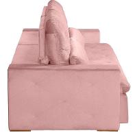 Sofá Modular 5 Lugares 2.50M Retrátil E Reclinável Rose - 6