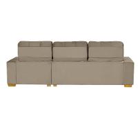 Sofá Modular 6 Lugares Retrátil E Reclinável 3.05M Bege - 7