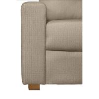 Sofá Maceió Living Com 3 Lugares 2.00M Linho Corriente Bege