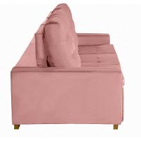 Sofá Modular 6 Lugares Retrátil E Reclinável 3.05M Rose